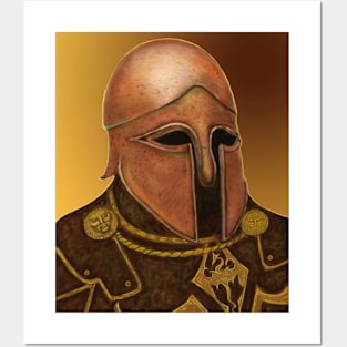 Man In Helmet Posters and Art